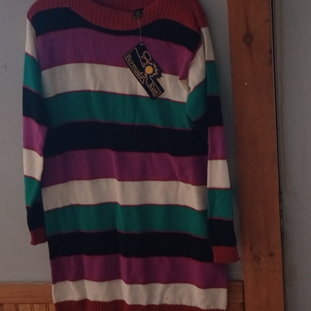Vintage Bermuda Run Sweater dress